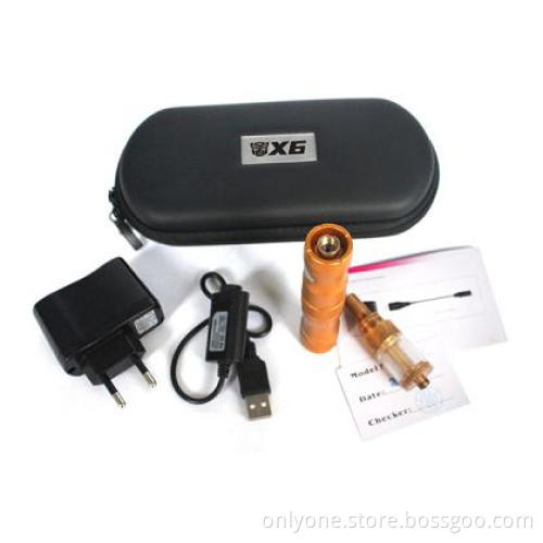 Big Battery Capacity E-Cigarette X6 with Variable Voltage Cigarette